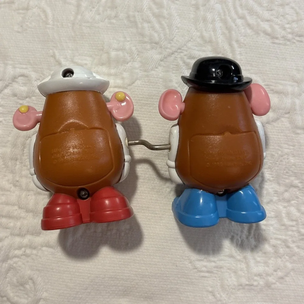 Hasbro McDonald's Mr. & Mrs. Potato Head Wind-Up Toy Set (2) 1999